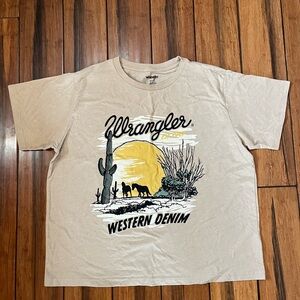 Wrangler Beige T-Shirt
